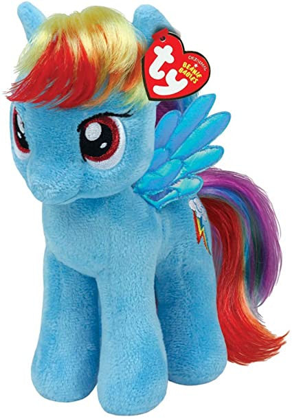 Ty Beanie Boos Rainbow Dash Il Pony 41005