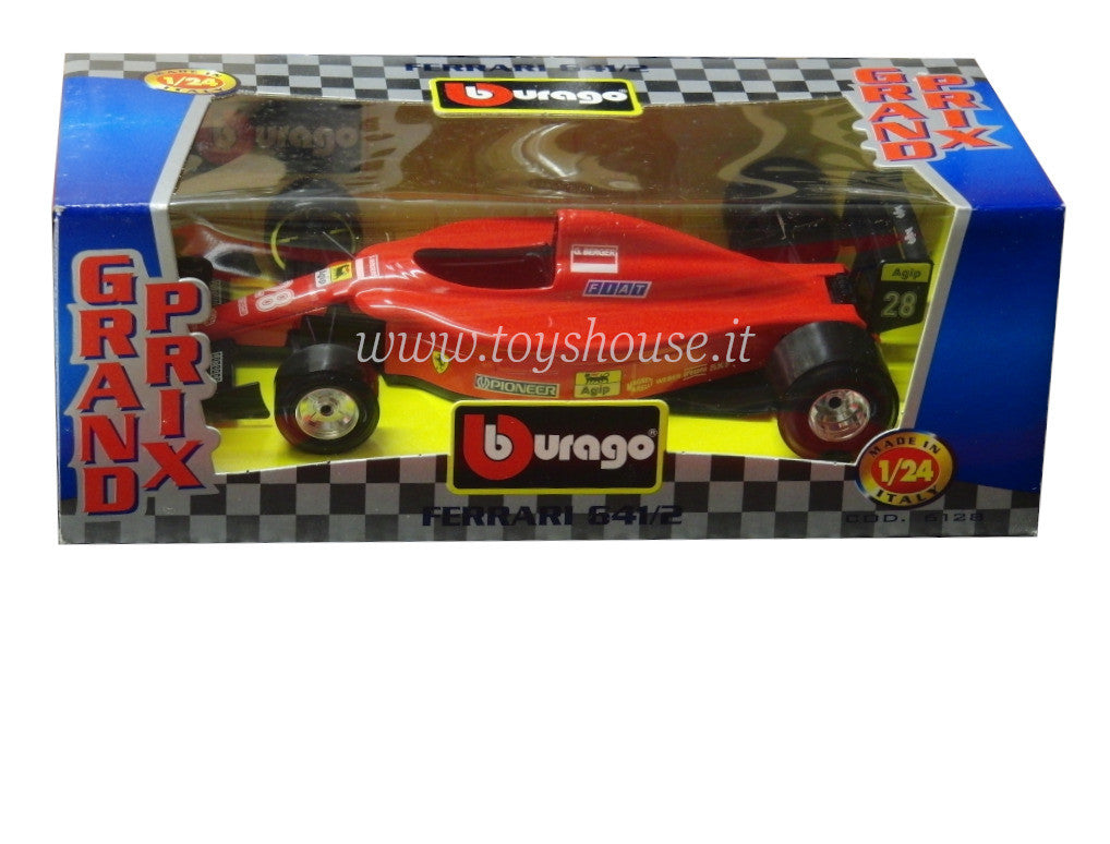 Bburago scala 1:24 articolo 6128 F1 Grand Prix Ferrari 641/2 Bergher