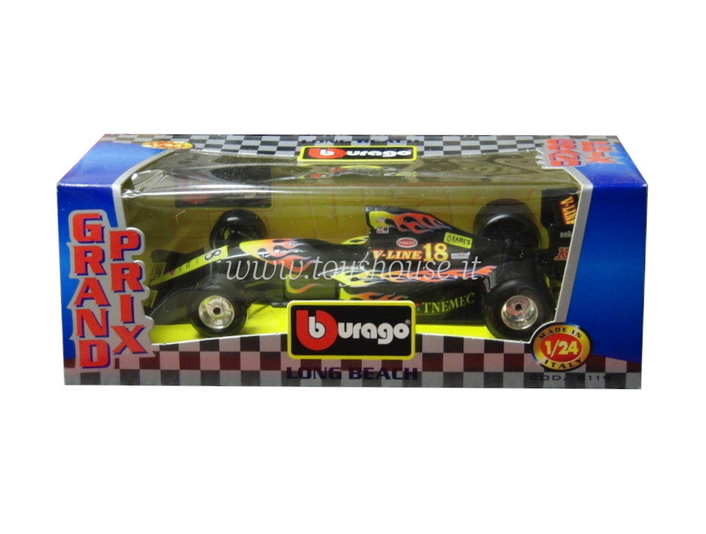 Bburago scala 1:24 articolo 6119 F1 Grand Prix Long Beach