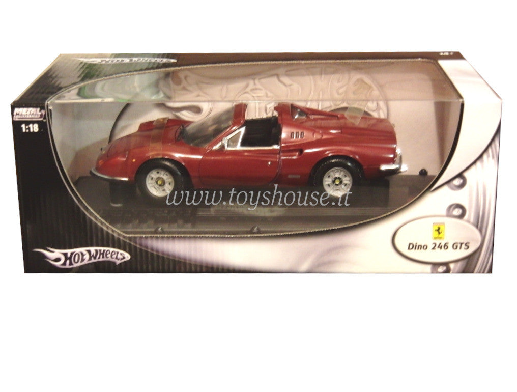Hot Wheels scala 1:18 articolo G6080 Foundation Ferrari Dino 246 GTS