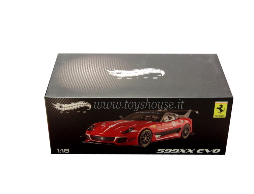 Hot Wheels 1:18 scale item BCJ91 Elite Ferrari 599XX EVO – ToysHouse