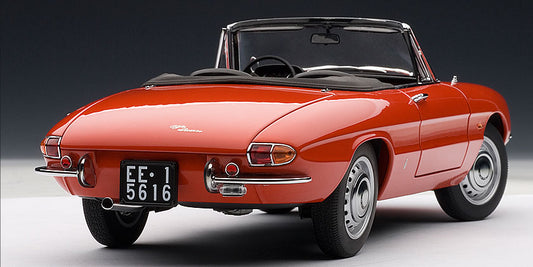 AUTOart scale 1:18 item 70137 Millennium Collection Alfa Romeo 1600 Duetto Spider 1966