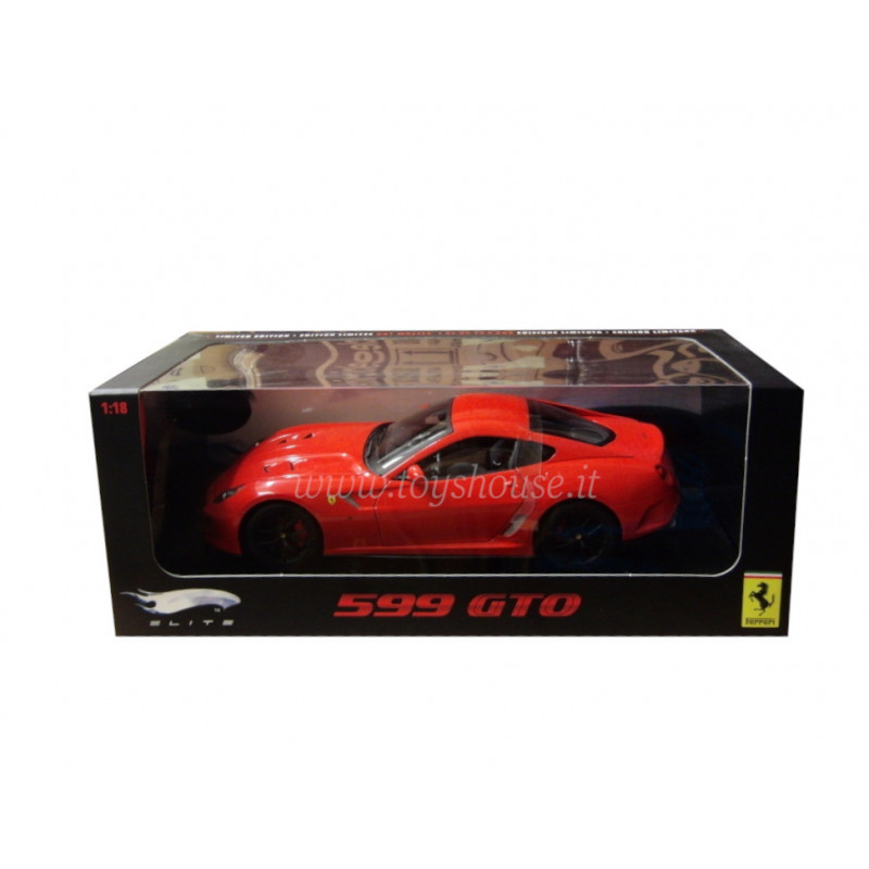 Hot Wheels 1:18 scale item T6927 Elite Ferrari 599 GTO Lim.Ed. 5000 pcs