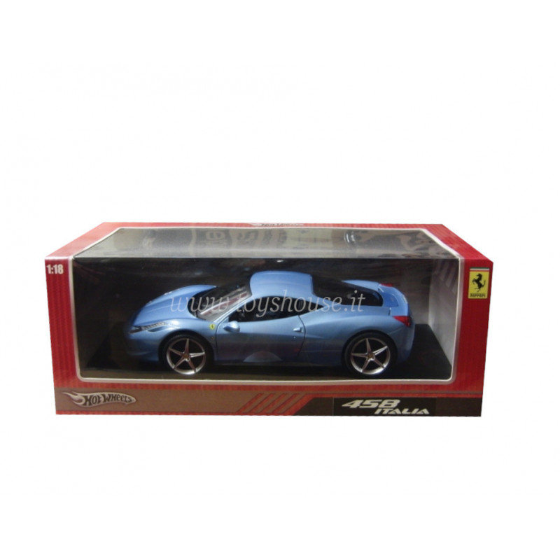 Hot Wheels 1:18 scale item T6919 Foundation Ferrari 458 Italia