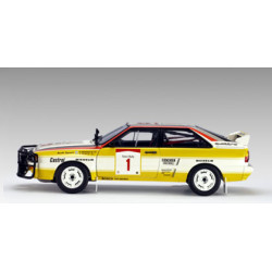 AUTOart 1:18 scale item 88401 Millennium Collection Audi Quattro LWB A2 Rally Safari 1984 n.1 H. Mikkola