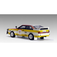 AUTOart scala 1:18 articolo 88401 Millennium Collection Audi Quattro LWB A2 Rally Safari 1984 n.1 H. Mikkola
