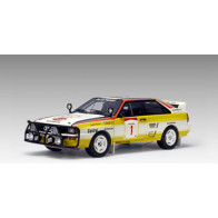 AUTOart scala 1:18 articolo 88401 Millennium Collection Audi Quattro LWB A2 Rally Safari 1984 n.1 H. Mikkola