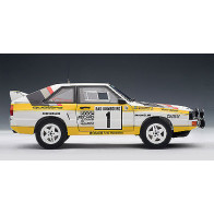 AUTOart 1:18 scale item 88501 Millennium Collection Audi Sport Quattro Rally Monte Carlo 1985 S.Blomqvist/B.Cederberg