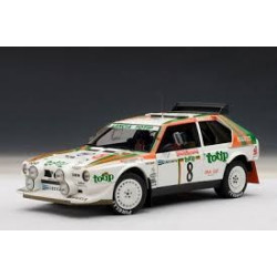 AUTOart scala 1:18 articolo 88618 Signature Collection Lancia Delta S4 Rally Sanremo 1986 n.8 G.Cerri/D.Cerrato