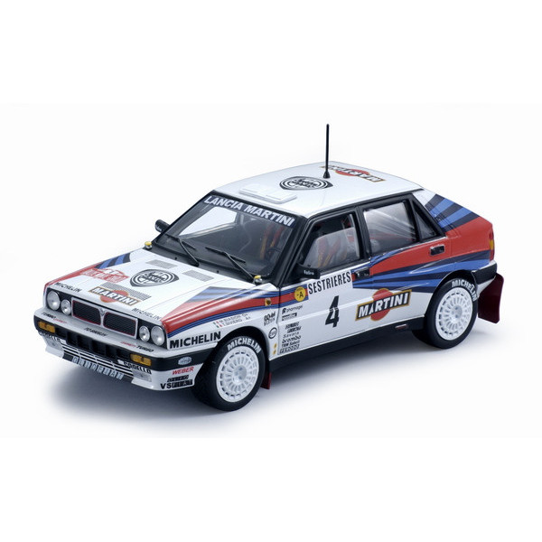 Sun Star 1:18 scale item 3111 Classic Rally Collectibles Lancia Delta HF Integrale 8V Rally Monte Carlo 1991