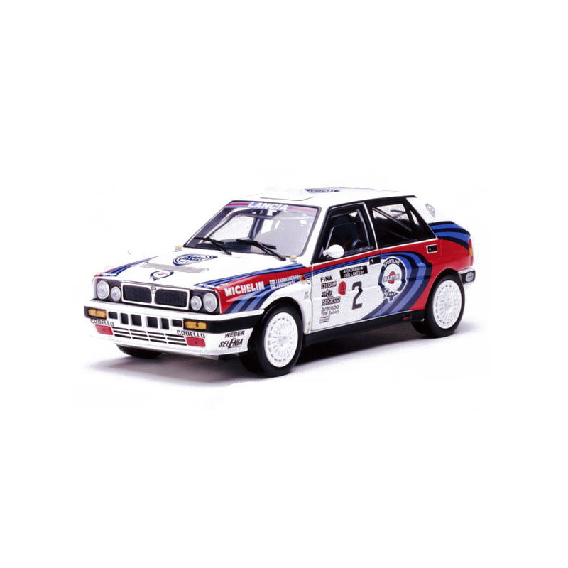 Sun Star 1:18 scale item 3104 Classic Rally Collectibles Lancia Delta HF Integrale 16V 1000 Lakes Rally 1991