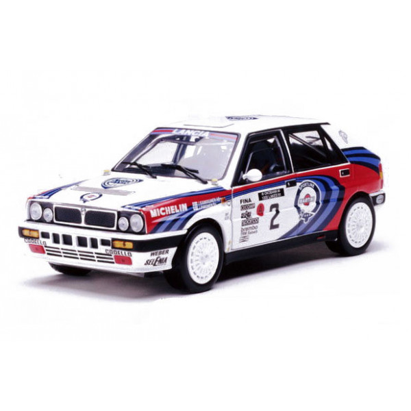 Sun Star 1:18 scale item 3104 Classic Rally Collectibles Lancia Delta HF Integrale 16V 1000 Lakes Rally 1991