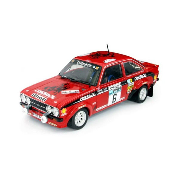 Sun Star 1:18 scale item 4436 Classic Rally Collectibles Ford Escort Mk 2 RS 1800 Rally Lombard RAC 1976