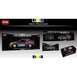 Sun Star 1:18 scale item 3945 Modern Rally Collectibles Ford Focus RS WRC 09 Rally Finland 2009 Limited Edition 998 pcs