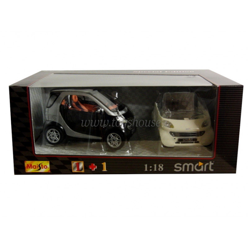 Maisto scala 1:18 articolo 31852 Special Edition Collection Smart 1+1