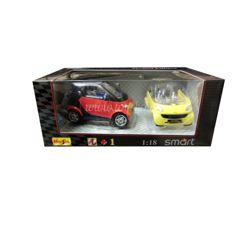 Maisto 1:18 scale item 31852 Special Edition Collection Smart 1+1