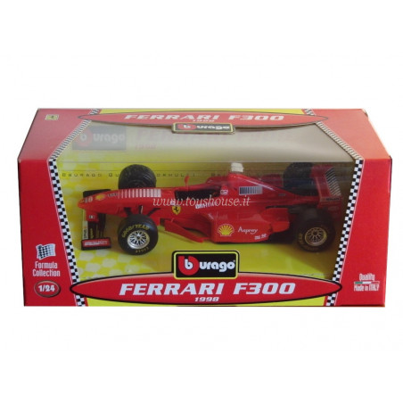Bburago 1:24 scale item 6503 Grand Prix Collection F1 Ferrari F300 Schumacher
