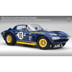 Exoto scala 1:18 articolo RLG18033 Racing Legends Collection Corvette Grand Sport - Dick Guldstrand & Dick Thompson