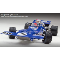 Exoto scala 1:18 articolo GPC97029 Grand Prix Classics Collection Tyrrell Type 003 - Jackie Stewart