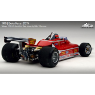 Exoto 1:18 scale item GPC97073 Grand Prix Classics Collection Ferrari 312T4 - Gilles Villeneuve