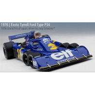 Exoto 1:18 scale item GPC97044 Grand Prix Classics Collection Tyrrell Type P34 - Jody Scheckter