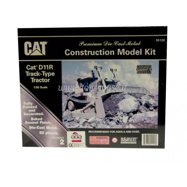 Norscot CAT scala 1:50 articolo 55120 CAT D11R Track-Type Tractor - Constrction model kit