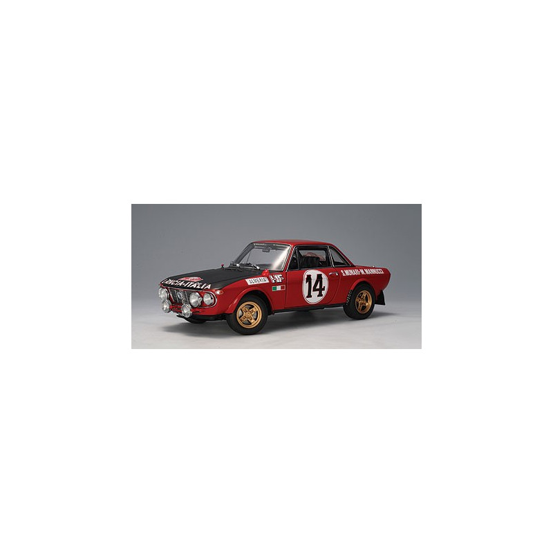 AUTOart 1:18 scale item 87218 Millennium Collection Lancia Fulvia 1.6 HF Rally Monte Carlo 1972 n.14 S.Munar/M.Mannucci