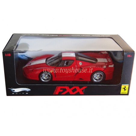 Hot Wheels 1:18 scale item J8246 Elite Ferrari FXX Limited Edition