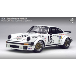 Exoto scala 1:18 articolo RLG18094 Racing Legends Collection Porsche 934 RSR - George Follmer