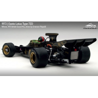 Exoto 1:18 scale item GPC97030 Grand Prix Classics Collection Lotus Type 72D - Emerson Fittipaldi
