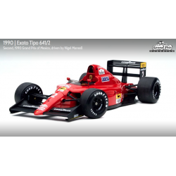 Exoto 1:18 scale item GPC97100 Grand Prix Classics Collection Ferrari 641/2 - Nigel Mansell