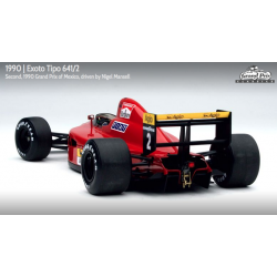 Exoto scala 1:18 articolo GPC97100 Grand Prix Classics Collection Ferrari 641/2 - Nigel Mansell
