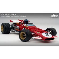 Exoto scala 1:18 articolo GPC97063 Grand Prix Classics Collection Ferrari 312B - Jacky Ickx
