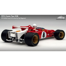 Exoto 1:18 scale item GPC97062 Grand Prix Classics Collection Ferrari 312B - Clay Regazzoni