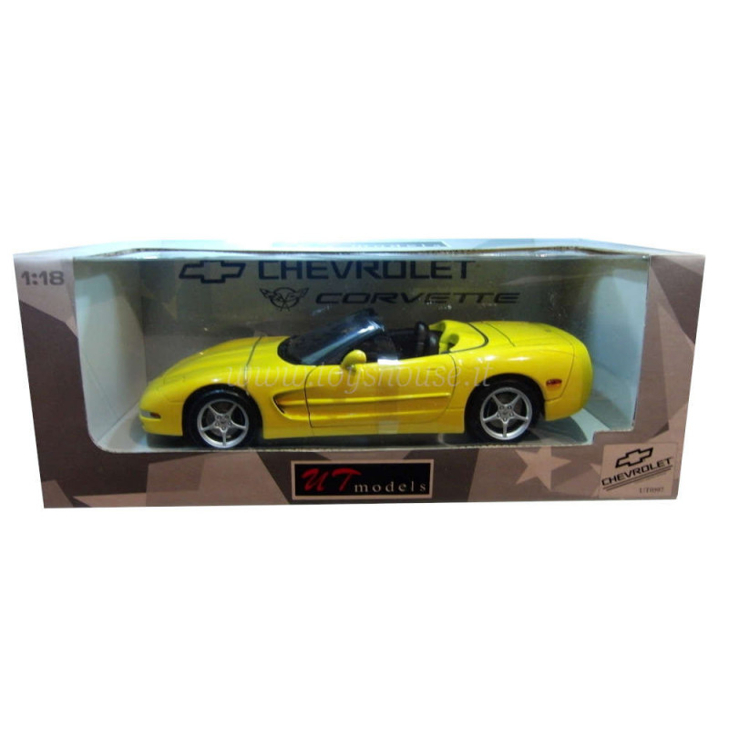 UT Models scala 1:18 articolo 21045 Chevrolet Corvette Millennium Cabrio Edition Lim. 5.000 pz