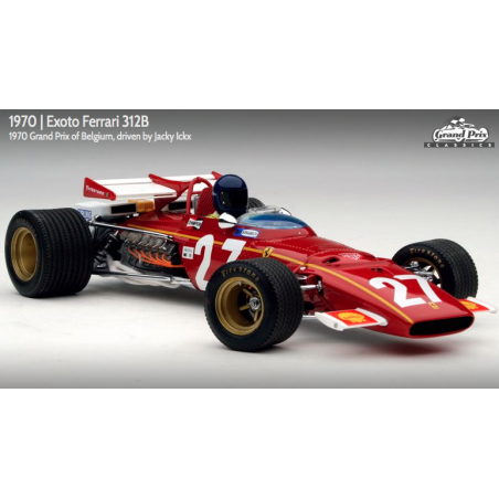 Exoto scala 1:18 articolo GPC97064 Grand Prix Classics Collection Ferrari 312B - Jacky Ickx