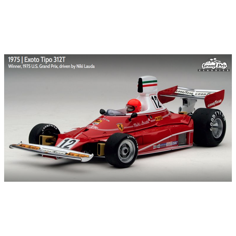 Exoto scala 1:18 articolo GPC97052 Grand Prix Classics Collection Ferrari 312T - Niki Lauda