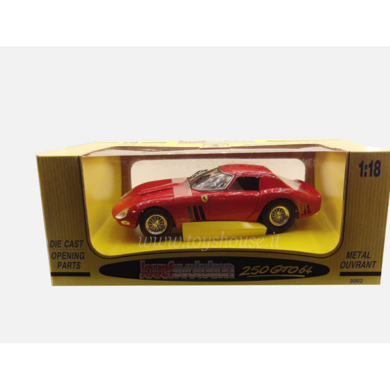 Jouef Evolution 1:18 scale item 3002 Ferrari 250 GTO 64