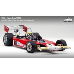 Exoto 1:18 scale item GPC97130 Grand Prix Classics Collection Ferrari 312T2 - Clay Regazzoni
