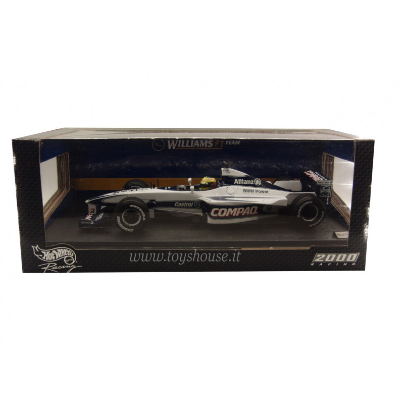 Hot Wheels 1:18 scale item 26735 Racing Williams-BMW FW22 R.Schumacher 2000