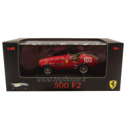 Hot Wheels scala 1:43 articolo N5590 Elite Ferrari 500 F2 Ascari 1952 (Vince GP Nurburgring) Ed.Lim. 10000 pz