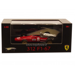 Hot Wheels 1:43 scale item N5589 Elite Ferrari 312 F1-67 Amon 1967 (Winner GP Silverstone) Lim.Ed. 10000 pcs