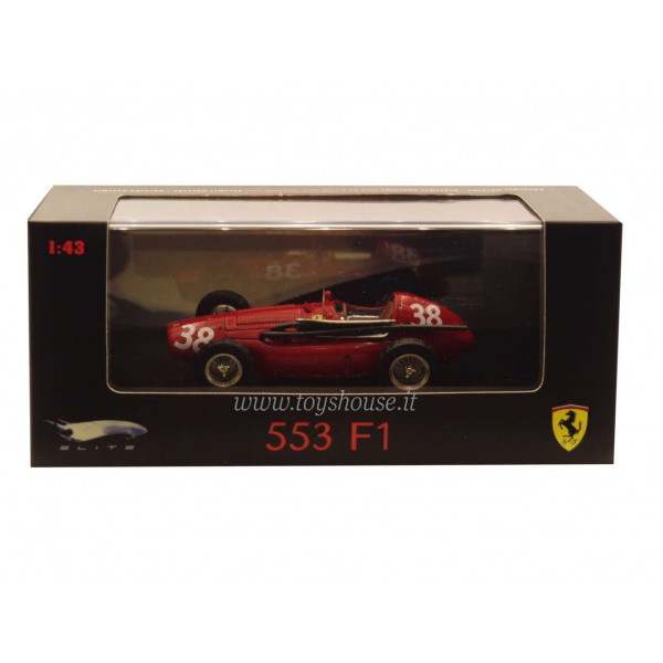Hot Wheels 1:43 scale item N5586 Elite Ferrari 553 F1 Squalo Hawthorn 1954 (Winner GP Spain) Lim.Ed. 10000 pcs