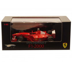Hot Wheels 1:43 scale item P9943 Elite Ferrari F1-2000 Schumacher 2000 (World Champion) Lim.Ed. 10000 pcs