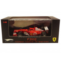 Hot Wheels 1:43 scale item N5603 Elite Ferrari F2002 Schumacher 2002 (150th Victory GP Canada) Lim.Ed. 10000 pcs