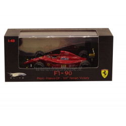 Hot Wheels scala 1:43 articolo N5602 Elite Ferrari F1-90 (641/2) Prost 1990 (100 Vittorie GP Francia) Ed.Lim. 10000 pz