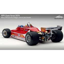 Exoto scala 1:18 articolo GPC97072 Grand Prix Classics Collection Ferrari 312T4 - Jody Scheckter