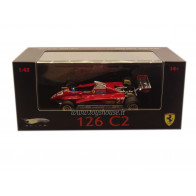 Hot Wheels scala 1:43 articolo N5580 Elite Ferrari 126 C2 Villeneuve 1982 (GP Imola) Ed.Lim. 10000 pz