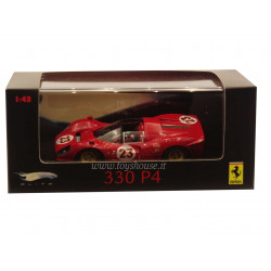 Hot Wheels 1:43 scale item P9958 Elite Ferrari 330 P4 Amon/Bandini 1967 (Winner 24h Daytona) Lim.Ed. 10000 pcs
