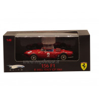 Hot Wheels scala 1:43 articolo T6278 Elite Ferrari 156 Hill 1961 (Vince GP Italia) Ed.Lim. 5000 pz